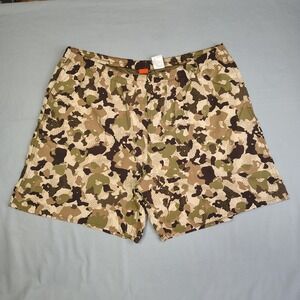 Duck Camp Mens Woodland Camo Shorts XL 7 Inseam Mesh Lined Hunting Fishing XL-7